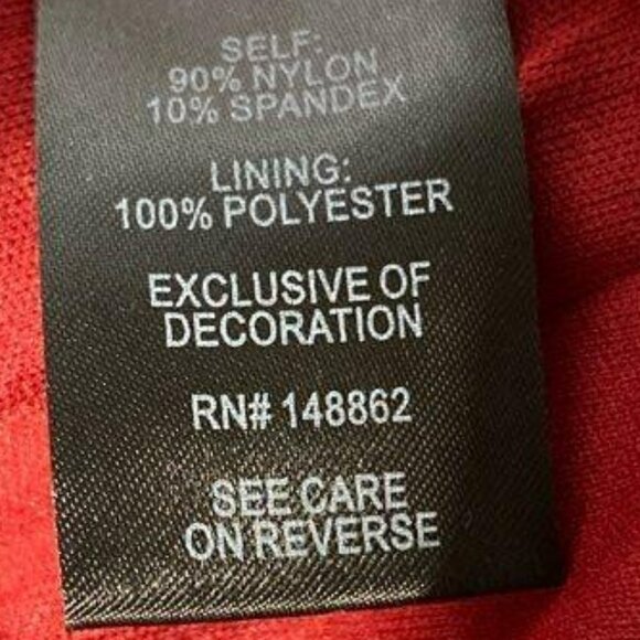 Dark Red Lace Off Shoulder Peplum Dress - Picture 8 of 10